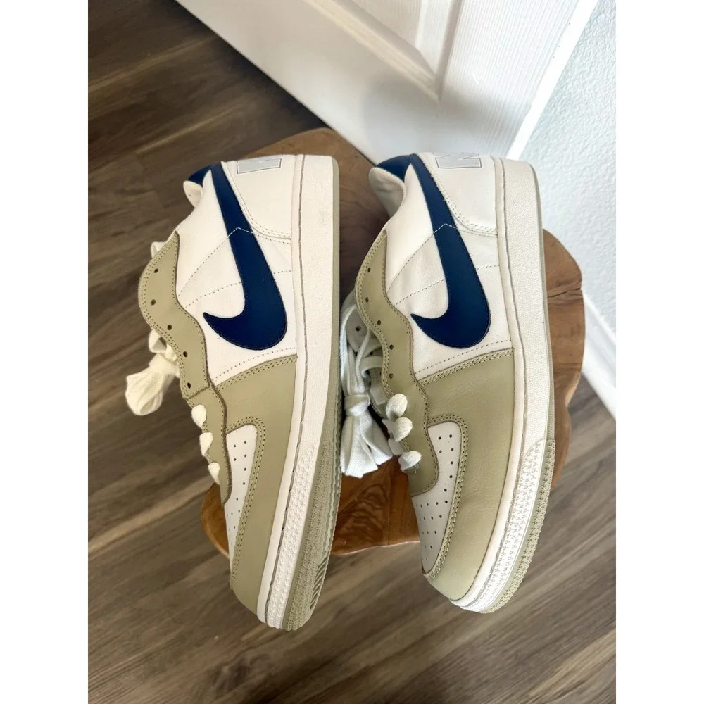 Nike Terminator Low Deadstock Vtg 12 White Navy‎ Light Stone Chamois 308841-141